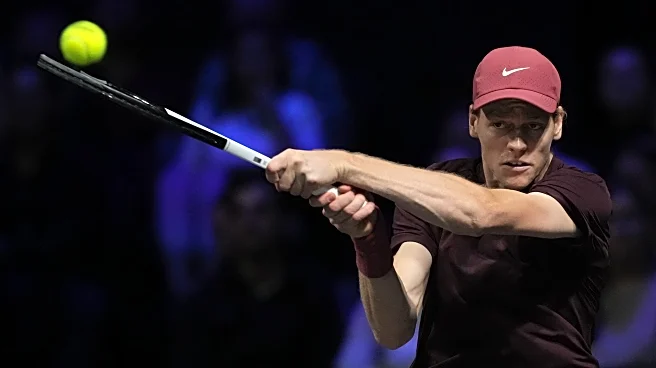 Sinner reclaims No. 1 ranking after beating Auger-Aliassime in Paris Masters final