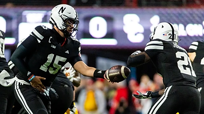 Nebraska QB Dylan Raiola will miss the rest of the season with an injury to his lower right leg