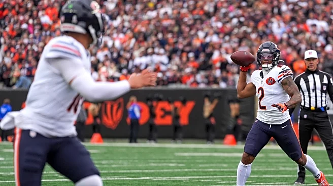 Caleb Williams has milestone game for a QB with 2 catches in Bears' thrilling win over Bengals