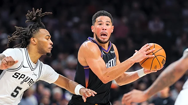 Booker scores 28 and Wembanyama has off night as Suns hand Spurs their first loss, 130-118