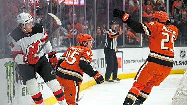 Cutter Gauthier, Beckett Sennecke tally goal and assist to lead Ducks 4-1 over Devils