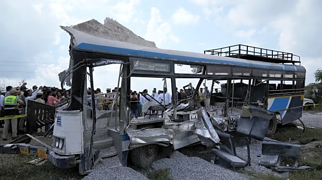 Truck rams into bus in southern India, killing at least 20 people