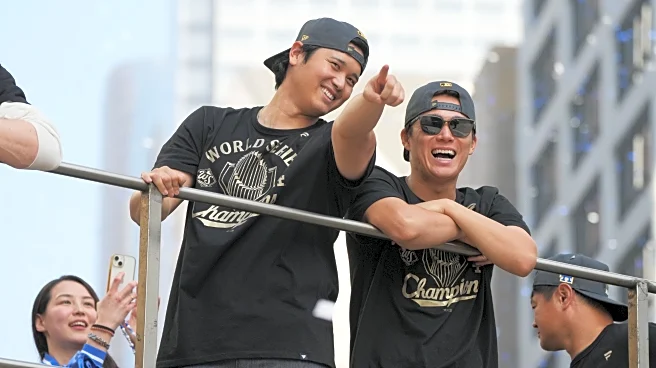 Dodgers celebrate historic back-to-back World Series titles with downtown parade, stadium rally