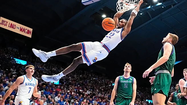 Freshman Darryn Peterson impresses with 21 points in 22 minutes in win for No. 19 Kansas