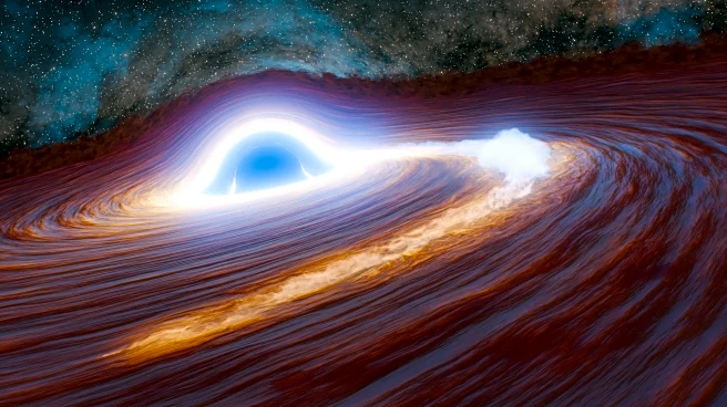 Scientists spot the brightest flare yet from a supermassive black hole