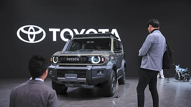 Japan's Toyota, hurt by President Trump's tariffs, reports a drop in profit