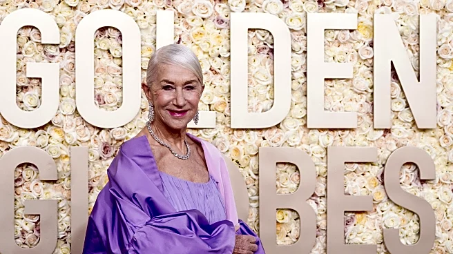 Helen Mirren will receive the Golden Globes' Cecil B. DeMille award