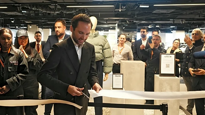 Fast-fashion giant Shein draws shoppers and protesters as it opens its first store in Paris