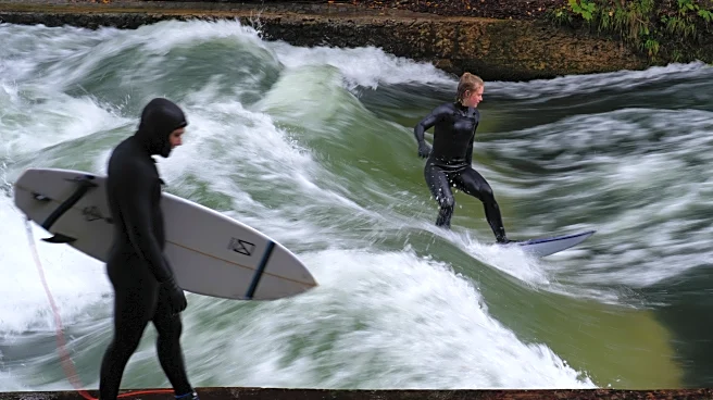 Munich's famous river wave has vanished after a cleanup. Surfers hope it will return soon
