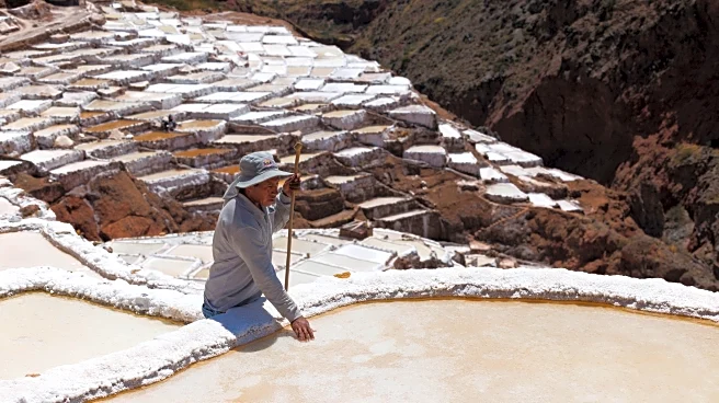 High in Peru’s Andes, villagers carry out centuries-old work of collecting salt, in photos
