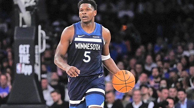 Anthony Edwards returns after 4-game absence with hamstring injury but Wolves routed by Knicks