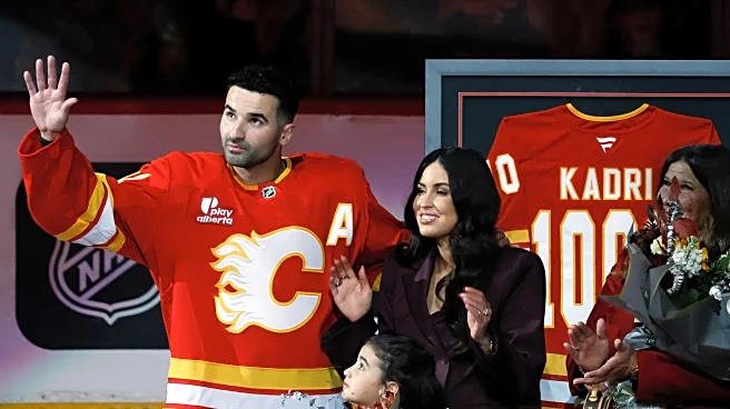 Kadri scores in 1,000th NHL game, and Flames beat Blue Jackets 5-1