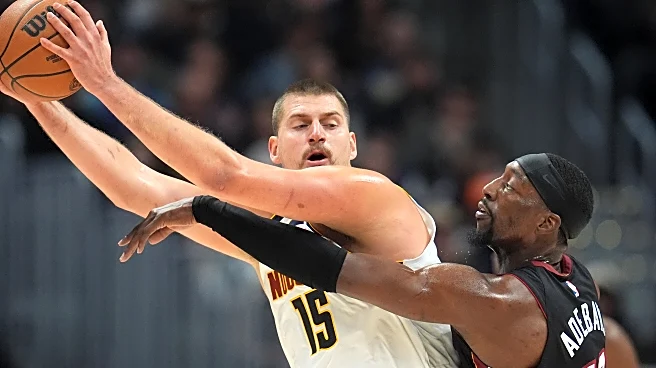 Bam Adebayo exits early with left foot injury as Heat fall to Nuggets