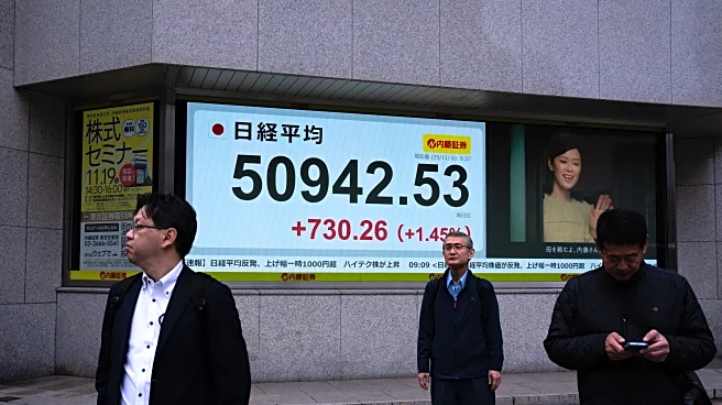 World shares are mixed after upbeat economic updates and earnings reports boost Wall St