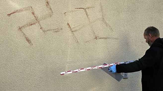 Police detain man who allegedly painted swastikas with his own blood on cars, buildings in Germany
