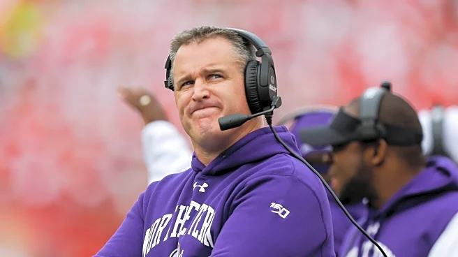 Former Northwestern coach Pat Fitzgerald says he's been received well in conversations with schools