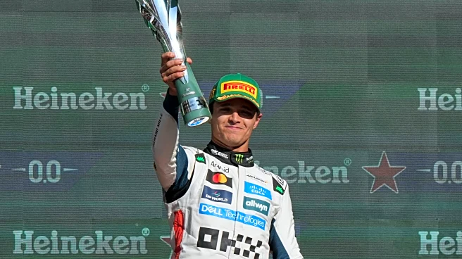 McLaren drivers Lando Norris and Oscar Piastri battle for F1 title as Max Verstappen closes in