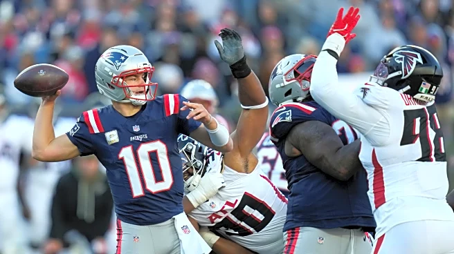 Drake Maye leads Patriots against Baker Mayfield and the Buccaneers in a matchup of division leaders