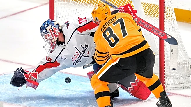 Sidney Crosby scores twice as Pittsburgh holds off Washington and Alex Ovechkin in 5-3 victory