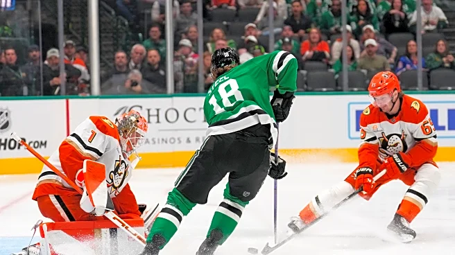 Carlsson's short-handed goal in 3rd period helps Ducks rally to beat Stars 7-5