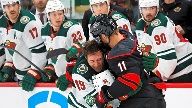 Jordan Staal marks Hurricanes milestone with rare fight