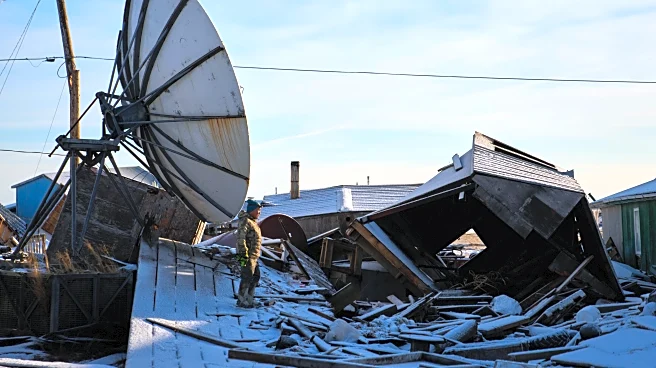 Crews are working to fix Alaska Native villages devastated by flooding. But will residents return?