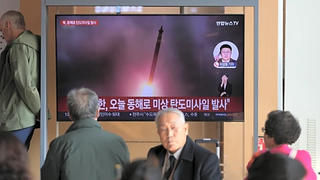 South Korea says North Korea fired 1 ballistic missile toward its eastern waters