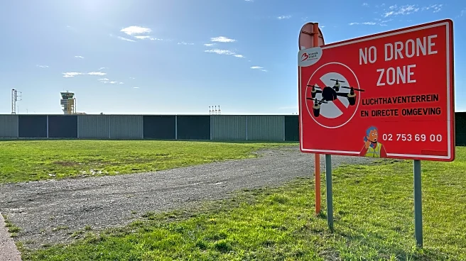 Drone sightings halt flights at major European cargo airport in Belgium