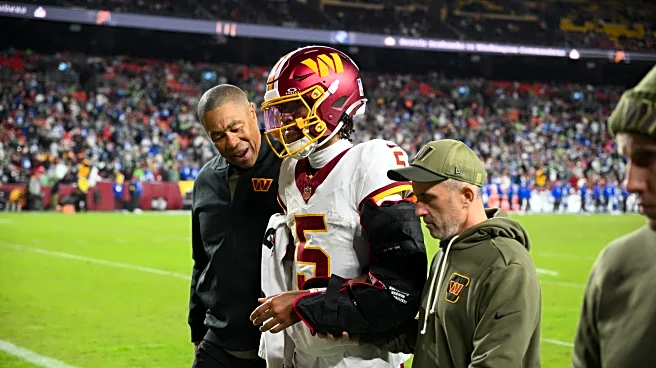 Jayden Daniels doesn't need surgery on his elbow and he'll avoid IR for now, AP source says