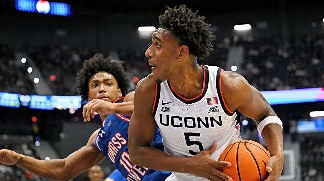 Tarris Reed scores 20, grab's 12 rebounds to lead No. 4 UConn past UMass Lowell 110-47