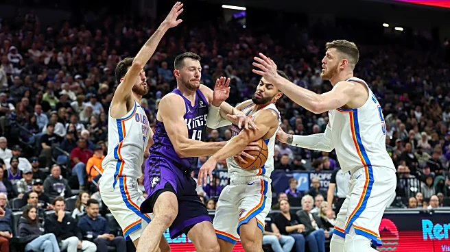 Hartenstein has 33 points and 19 rebounds to help the Thunder rout the Kings