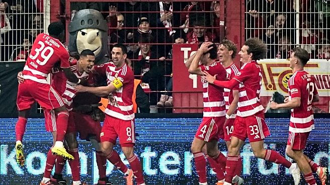 Union Berlin ends Bayern Munich's record 16-game winning streak with 2-2 draw in Bundesliga