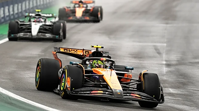 Norris extends F1 advantage over Piastri in Brazil. Verstappen says he can 'forget' title hopes