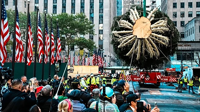 Rockefeller Center Christmas tree arrives in Manhattan, kicking off New York's holiday season