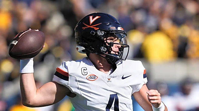 Virginia QB Chandler Morris injured in first half vs. Wake Forest