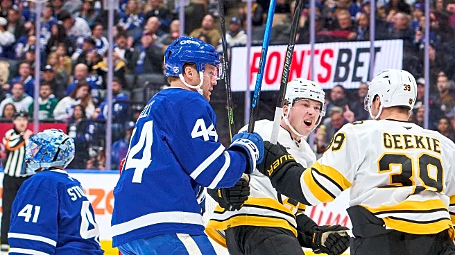 Minten scores against former team as Bruins beat Maple Leafs 5-3 for 6th straight win