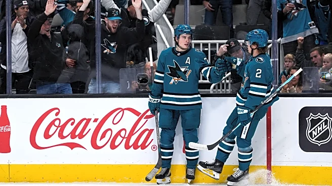 Celebrini scores 10th goal as Sharks top Panthers 3-1 for 3rd straight win