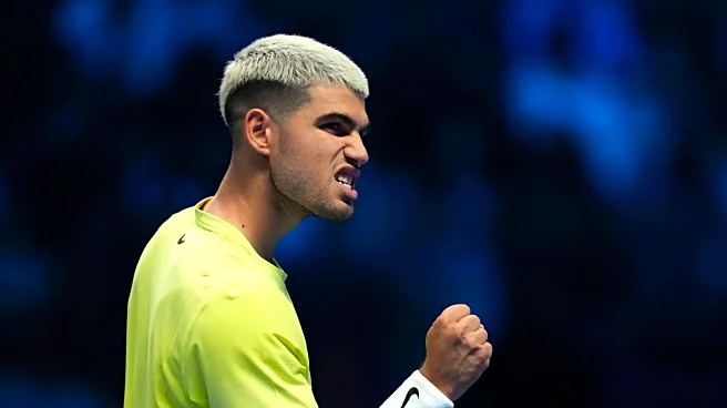 Carlos Alcaraz triumphs over Alex de Minaur in ATP Finals opener