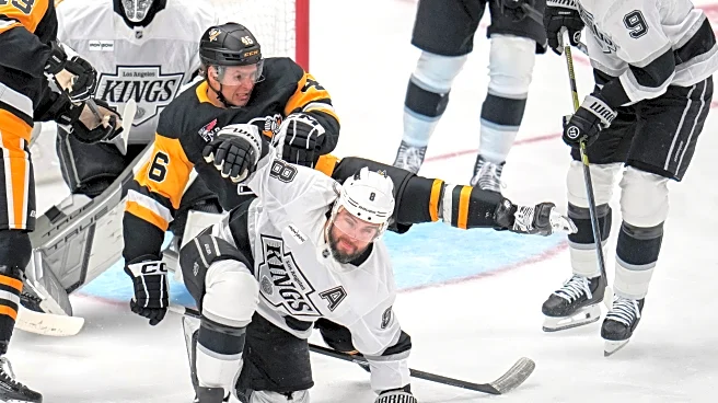 Fiala breaks tie with 500th NHL point, Kings open 6-game trip with 3-2 win over Penguins