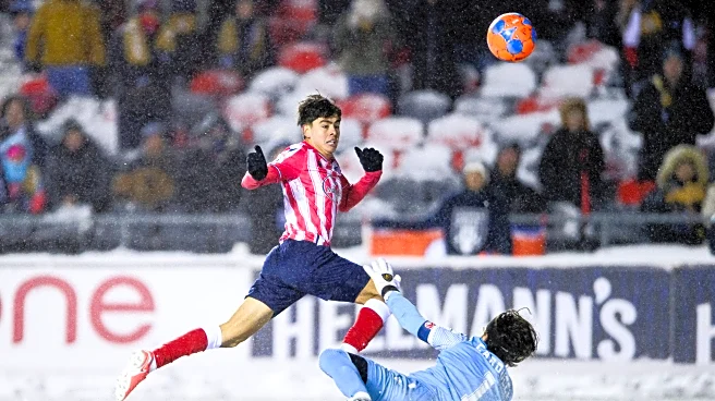 After plows clear field for overtime, Ottawa beats Calgary 2-1 in snowy North Star Cup