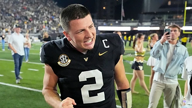 AP Player of the Week: Vandy's Diego Pavia piles up 489 yards of total offense in OT win over Auburn