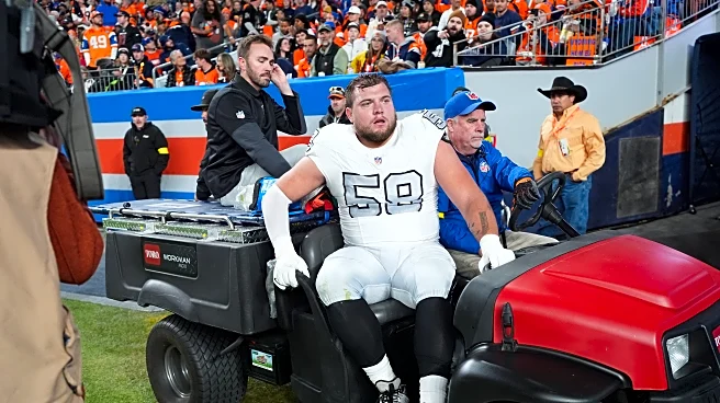 Raiders' Jackson Powers-Johnson to go on injured reserve because of serious ankle injury