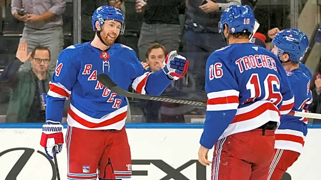 Rangers get an offensive outburst to beat the Predators 6-3 for their first home win this season
