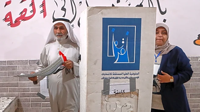 Iraqis vote in a parliamentary election marked by tight security and a major political boycott