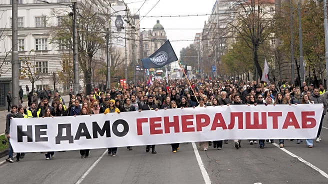 Serbian protesters vow to prevent real estate project linked to Trump son-in-law Kushner