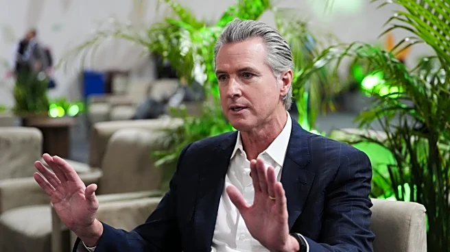 AP Interview: Newsom says Trump climate-fighting absence is 'doubling down on stupid'