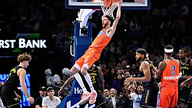 Gilgeous-Alexander's 28 points, Holmgren's perfect shooting lead Thunder in rout of Warriors