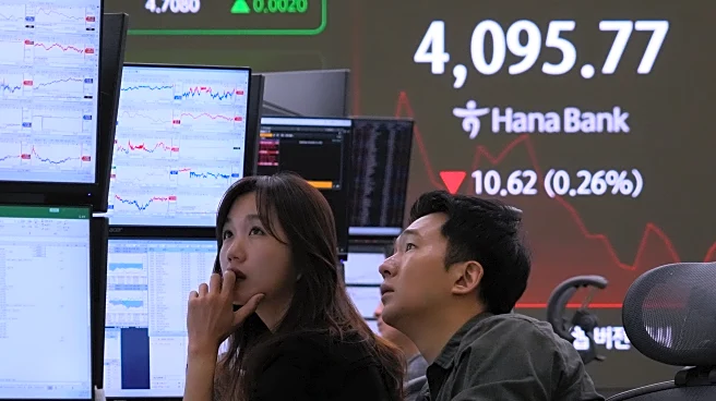 Asian shares are mixed in cautious trading after a mixed day on Wall Street