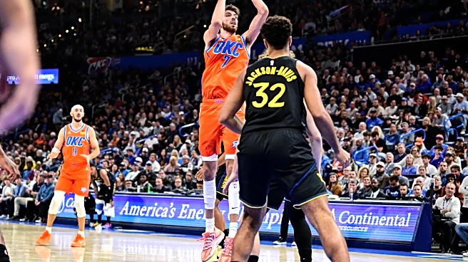 Holmgren's perfect shooting night helps Thunder roll past Warriors and shows his overall growth