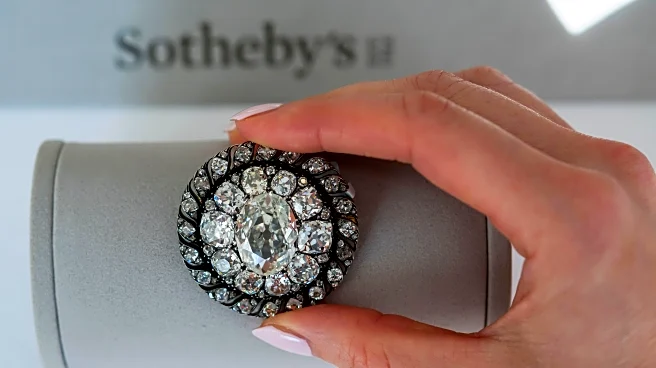 Sotheby's says a diamond brooch lost by Napoleon as his forces fled Waterloo sells for $4.4 million
